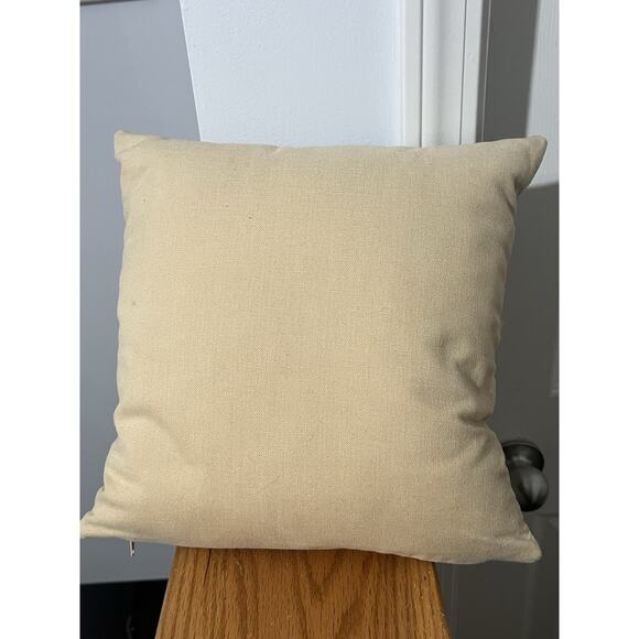 Vtg Metrax Craye Group Flemish Tapestry Cat Pillow 12x12 - Picture 4 of 6